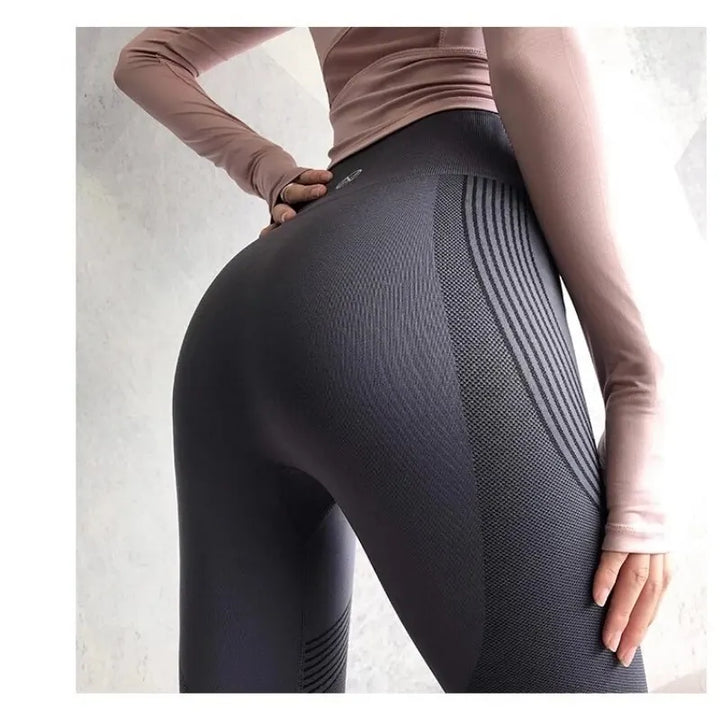 High waist sport stretch fitness pants