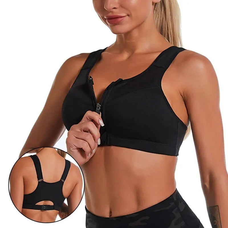 Front Closure Comfort Sports Bra