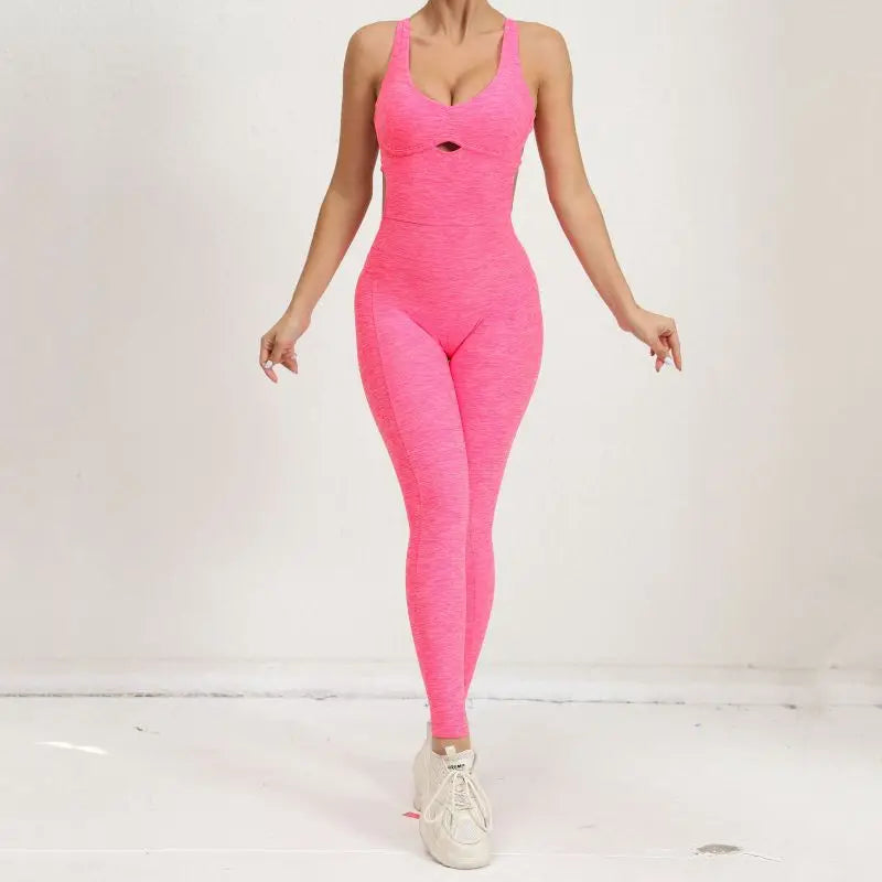 Bodysuit Jumpsuit / Yoga Romper / Leggings