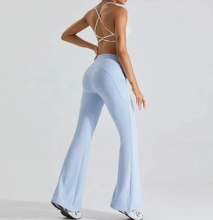 Vibe Drawstring Flare Pants