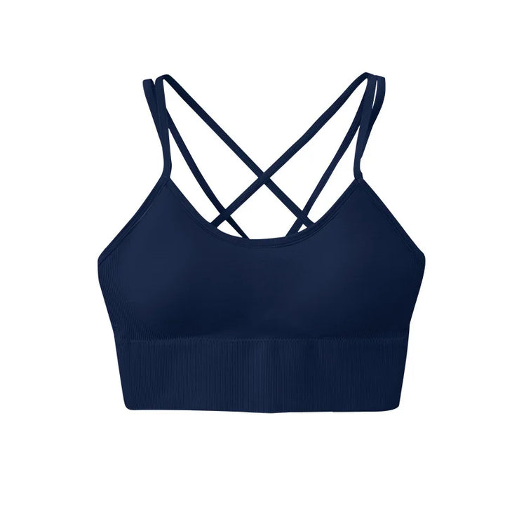 Seamless High Impact Cross Back Sport Bra