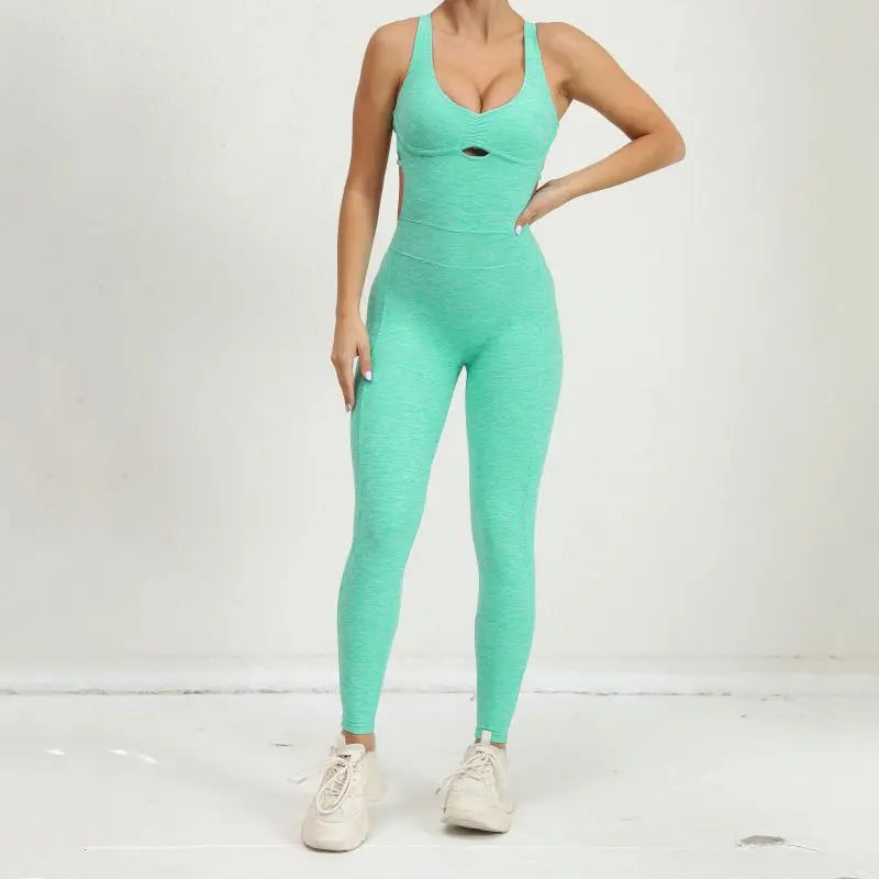 Bodysuit Jumpsuit / Yoga Romper / Leggings