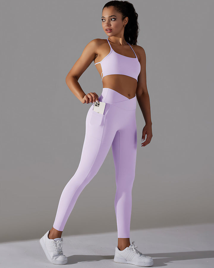 Selene Sports Bra - Purple