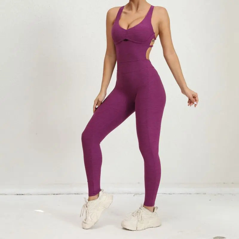 Bodysuit Jumpsuit / Yoga Romper / Leggings