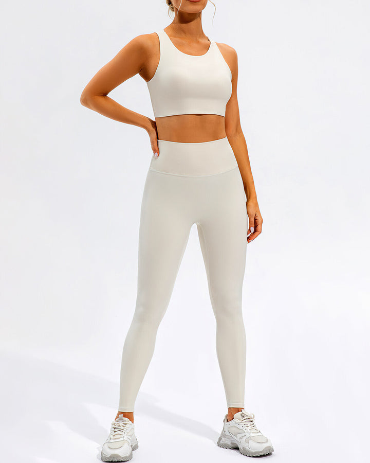 Cassandra Sports Bra - White