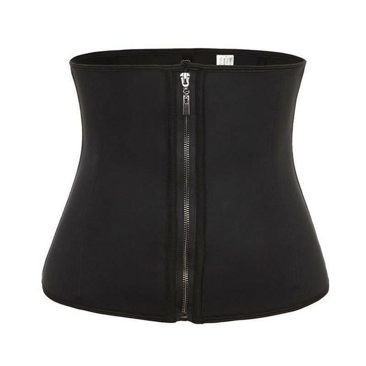 Zip Latex Waist Trainer