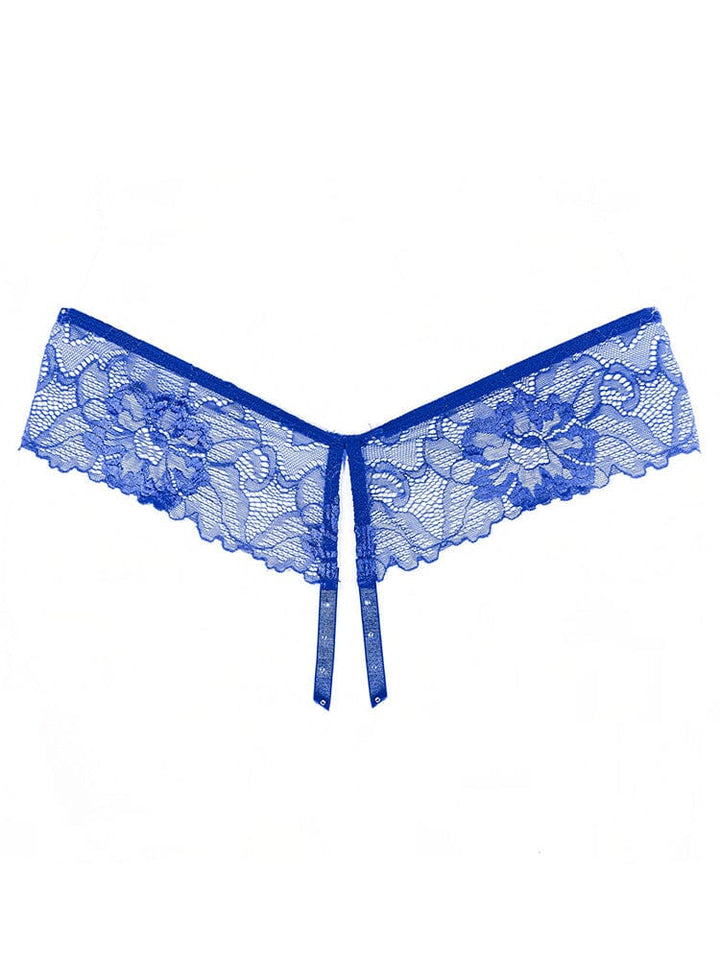 Allure Tallulah Scalloped Lace Open Panty