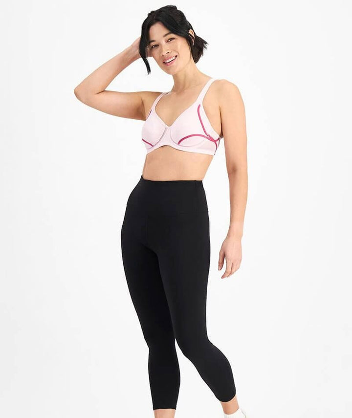 Berlei Electrify Underwire 2 Pack Sports Bra - Armstrong/Pearl Pink