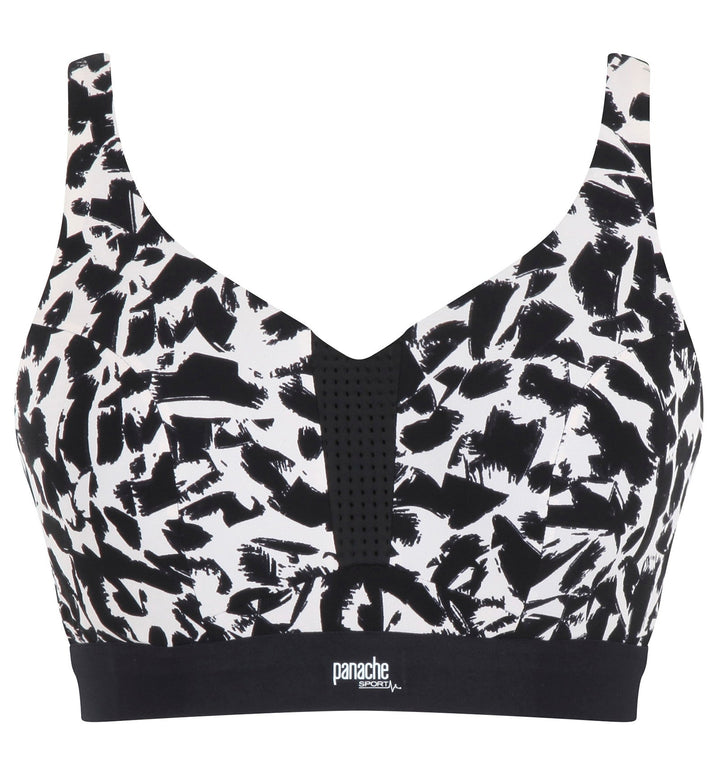 Panache Endurance Ultra Perform Non-padded Underwire Sports Bra (5022) - Mono Print