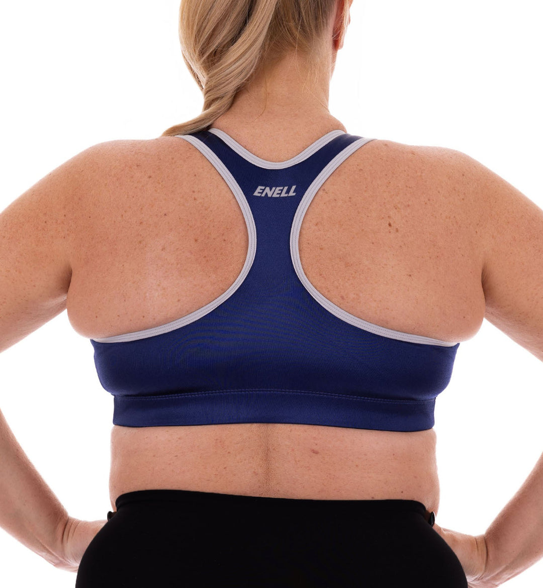 Enell Racer-Back Sports Bra (102) - Midnight Run