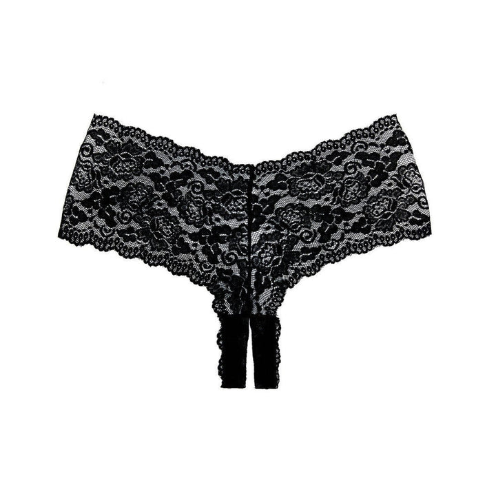 Adore Candy Apple Crotchless Lace Panty