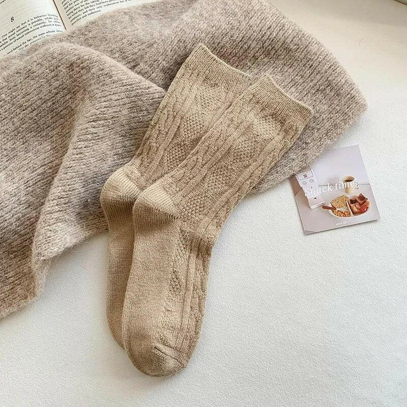 Cashmere Wool Women’s Warm Winter Socks