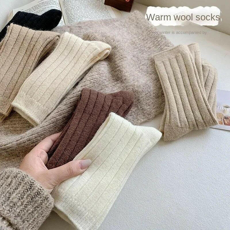 Cashmere Wool Women’s Warm Winter Socks