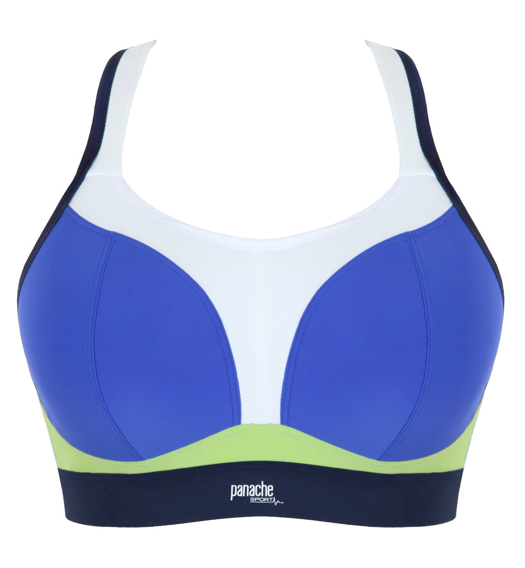 Panache Boundless Racerback Non-Wire Sports Bra (7341B) - Blue