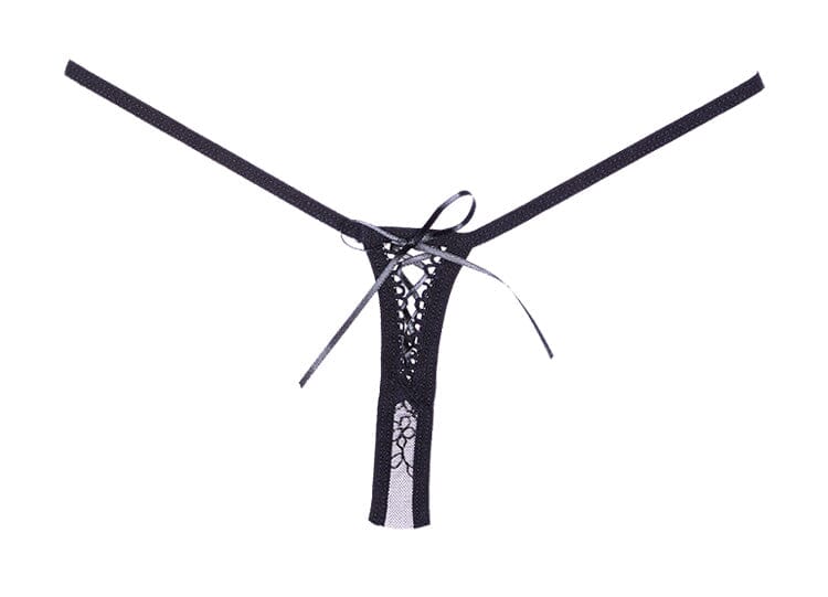 Cloud 69 Mesh Thong - Black O/S