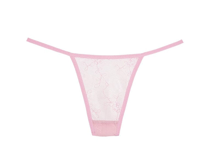 Cloud 69 Mesh Thong - Pink O/S