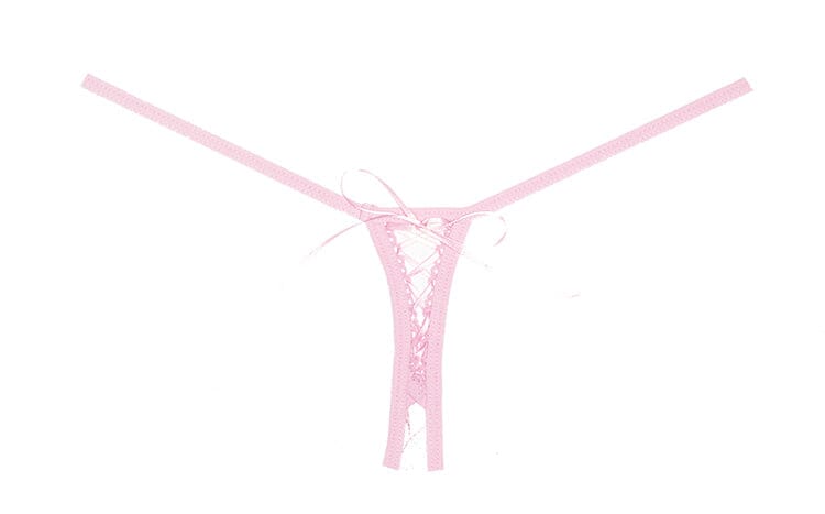 Cloud 69 Mesh Thong - Pink O/S