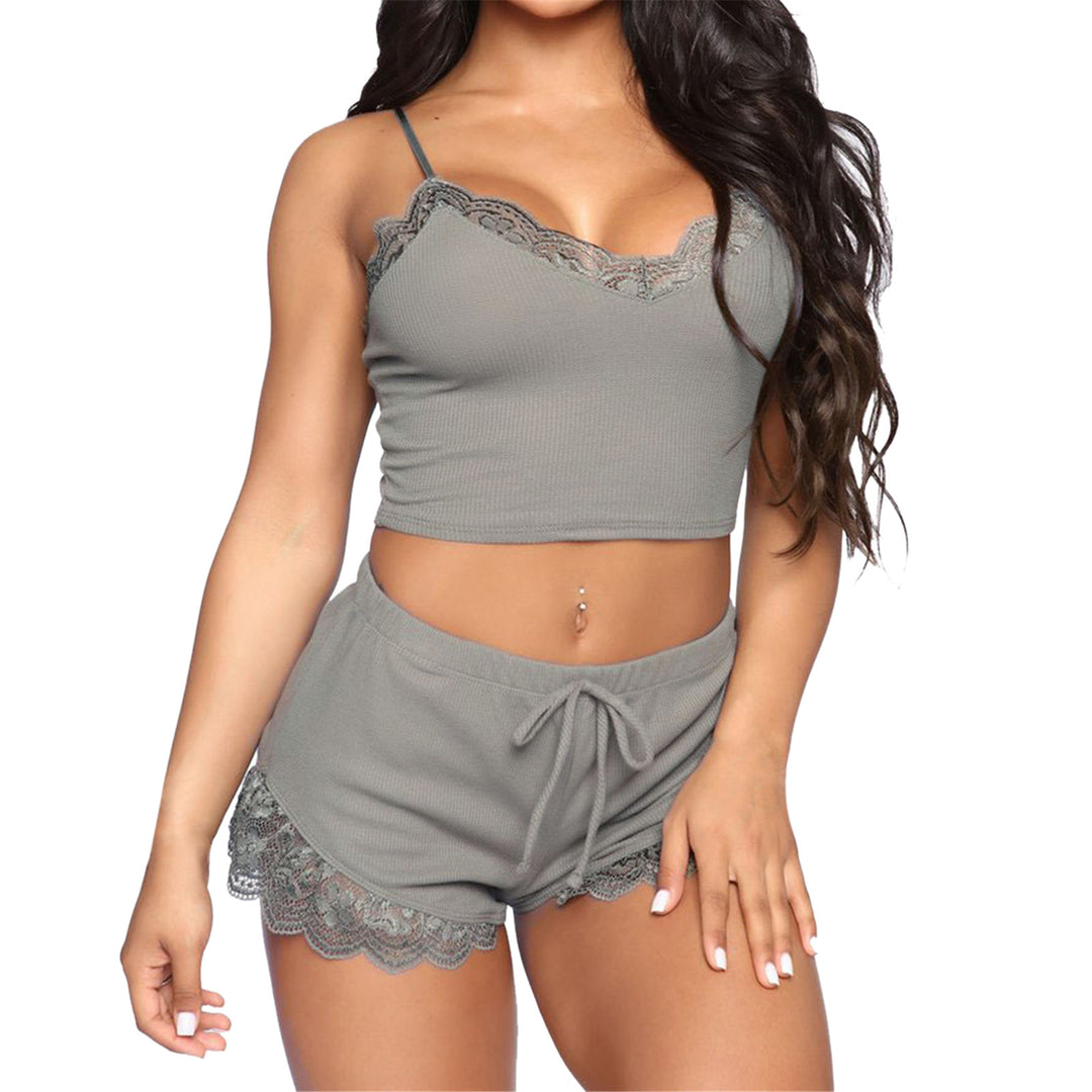 Lace Women Pajama Sets