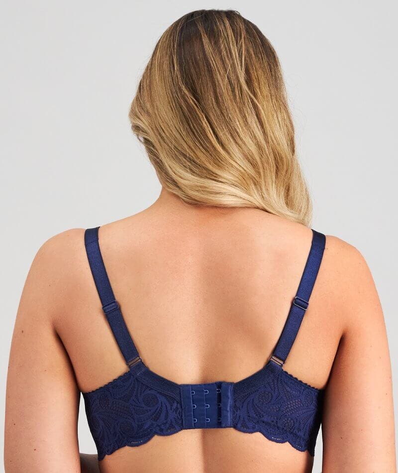 Fayreform Lace Perfect Contour Spacer Bra - Medieval Blue