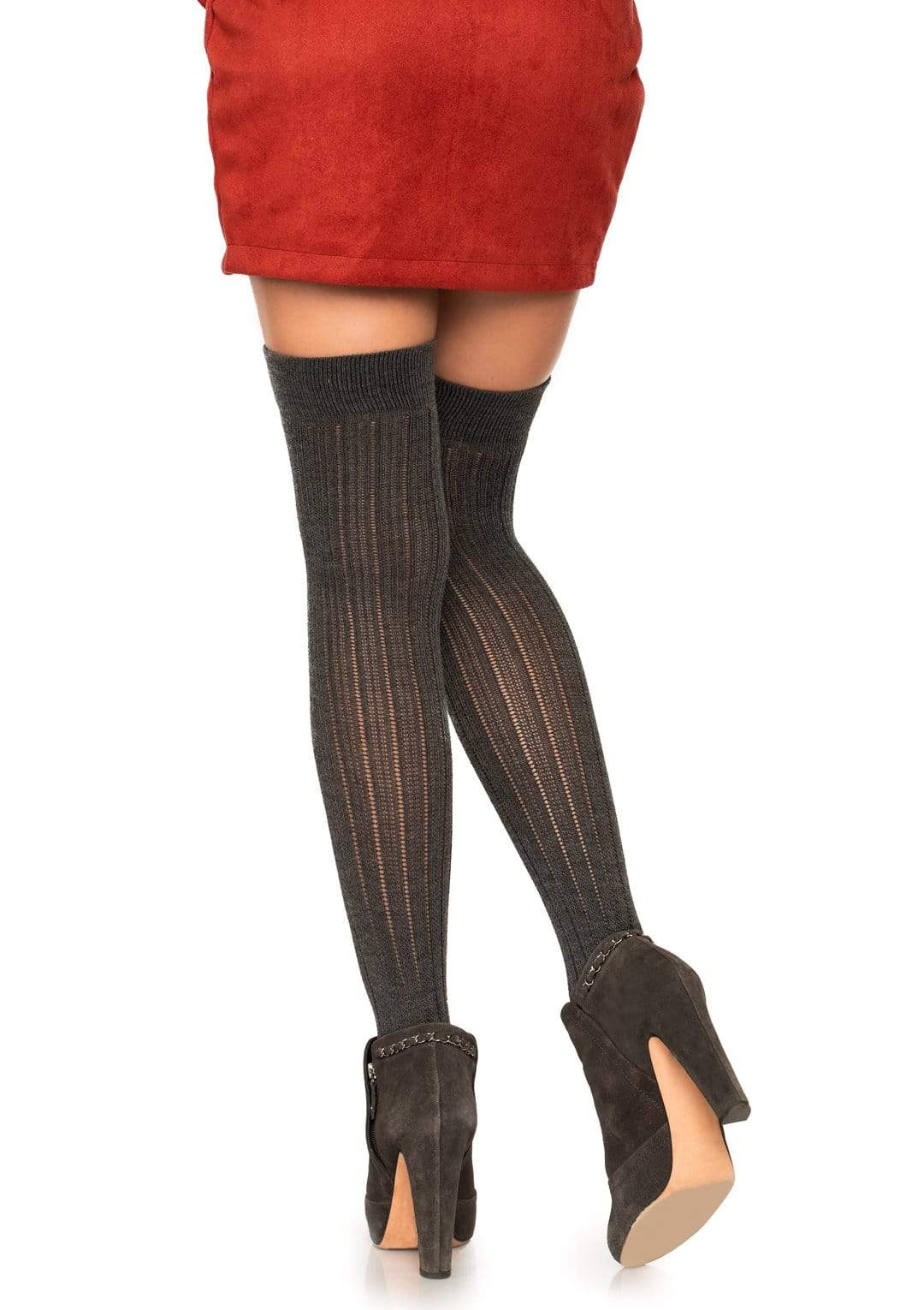 Angie Rib Knit Knee Socks