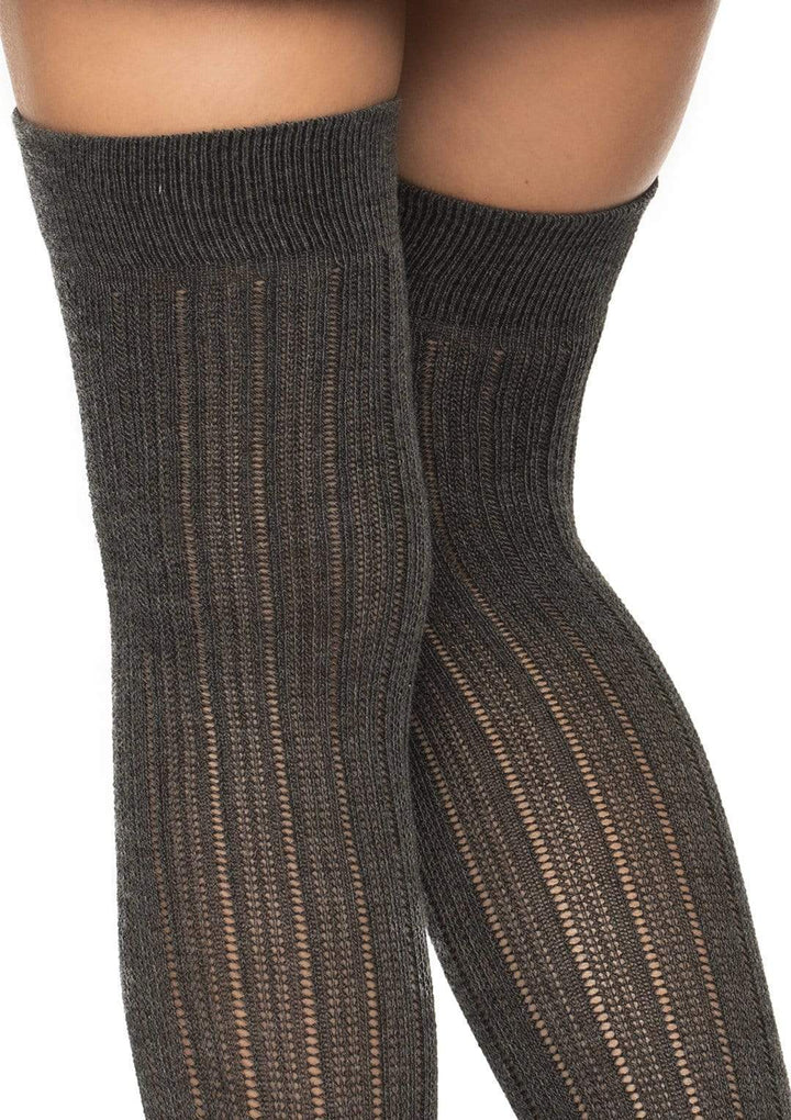 Angie Rib Knit Knee Socks