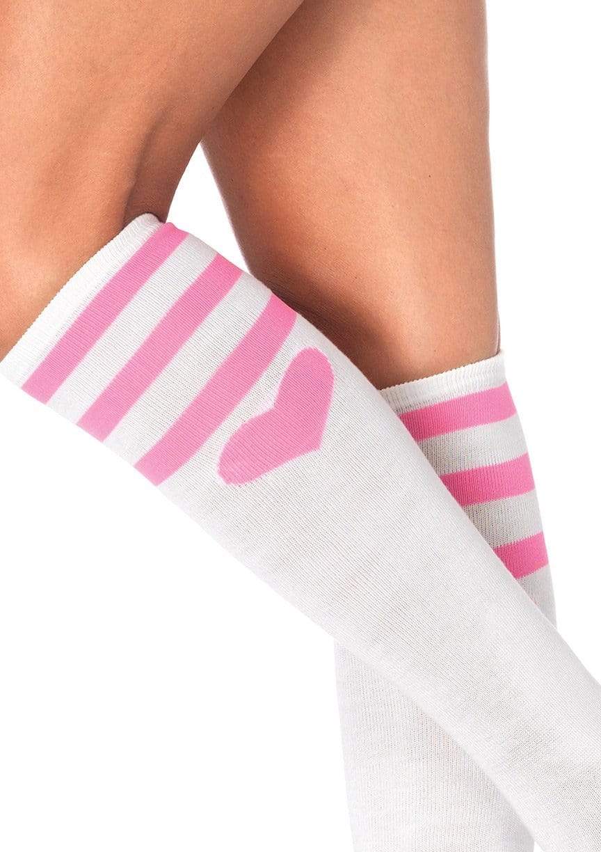 Sweetheart Athletic Knee Socks