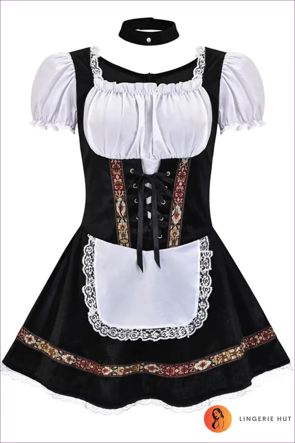 Bavarian Beer Maid Costume - Festive Elegance