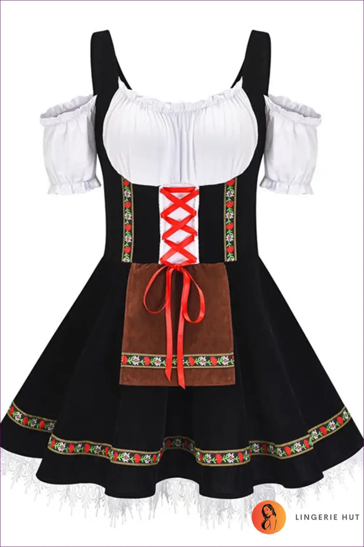 Bavarian Beer Maid Costume - Festive Elegance