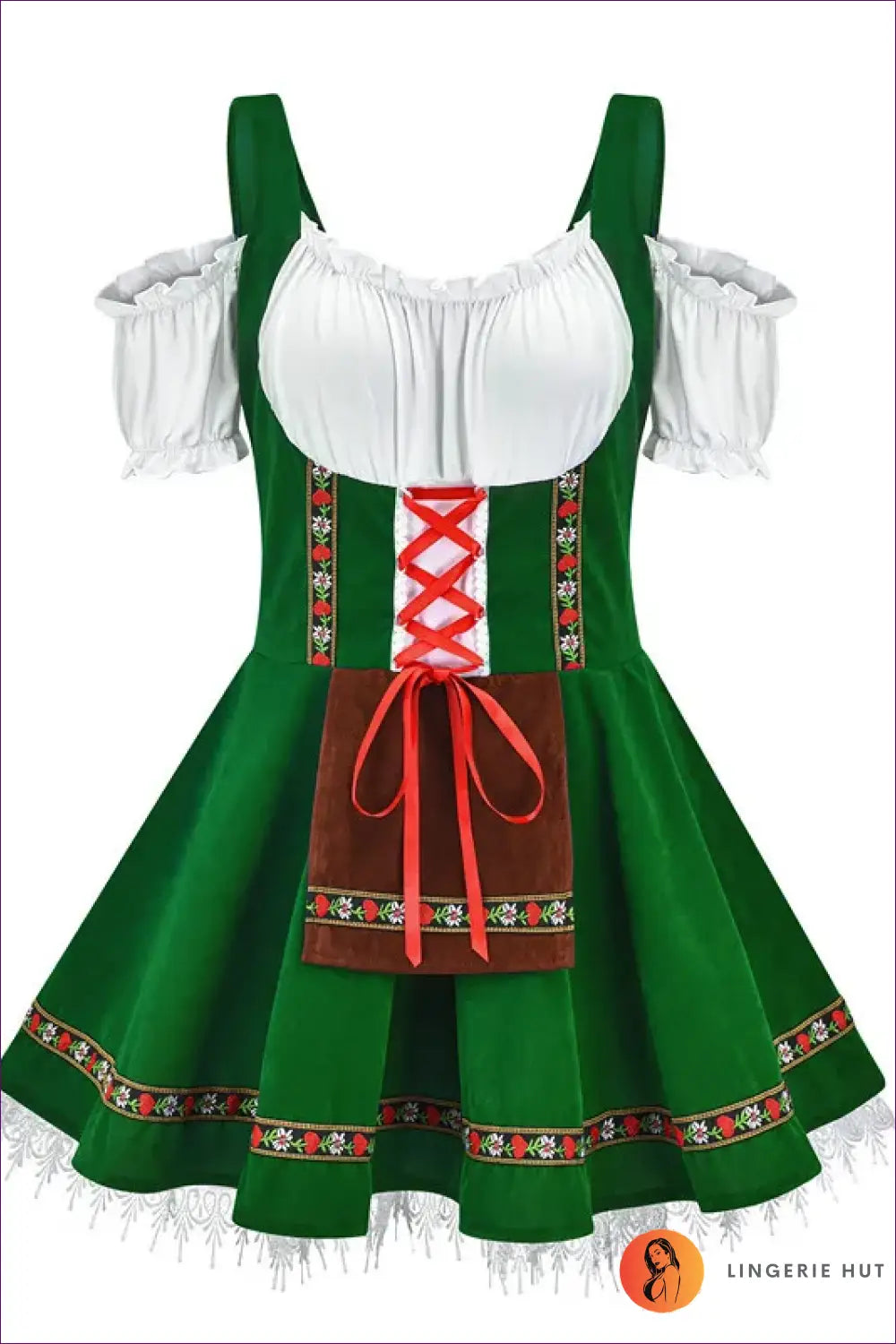 Bavarian Beer Maid Costume - Festive Elegance