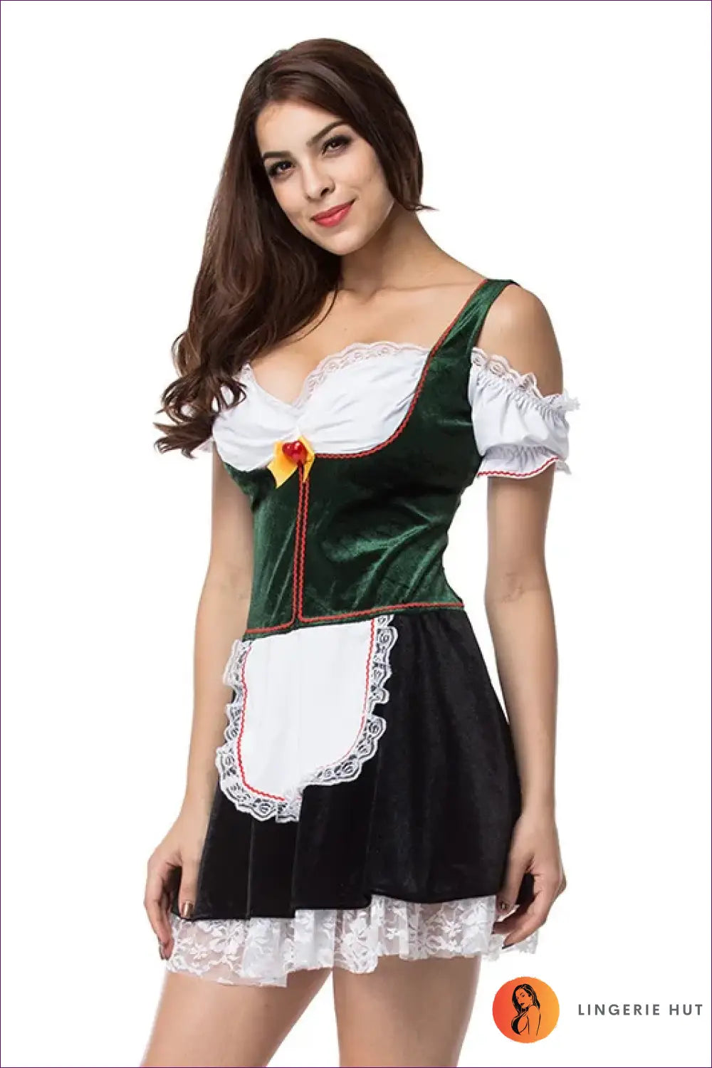 Bavarian Beer Maid Costume - Festive Elegance