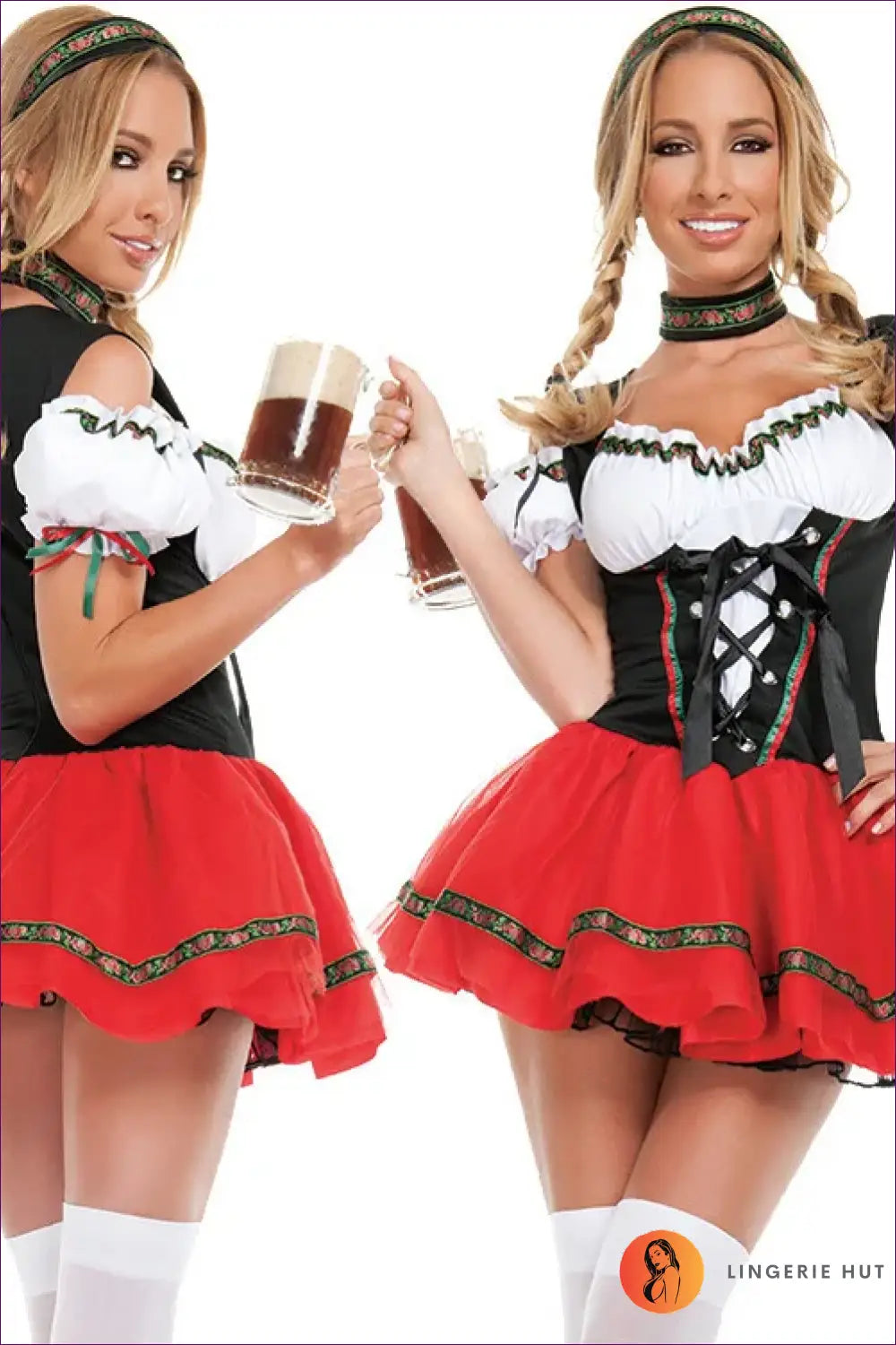 Flirty Beer Maid Costume - Festive Fun