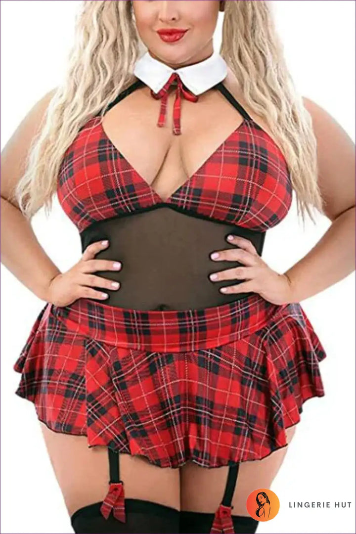 Naughty Schoolgirl Costume - Playful Seduction