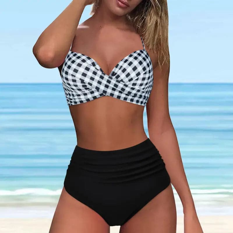 Ultra push-up swimsuit for small chests