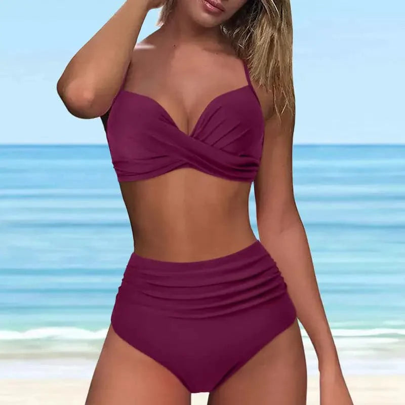 Ultra push-up swimsuit for small chests