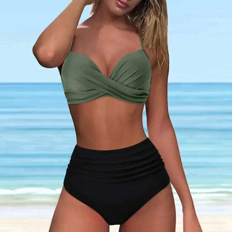 Ultra push-up swimsuit for small chests